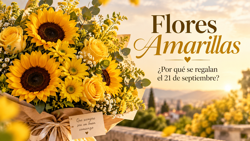 Flores amarillas este 21 de septiembre: de dónde nació la tradición, por qué llegó a México y qué significa regalarlas